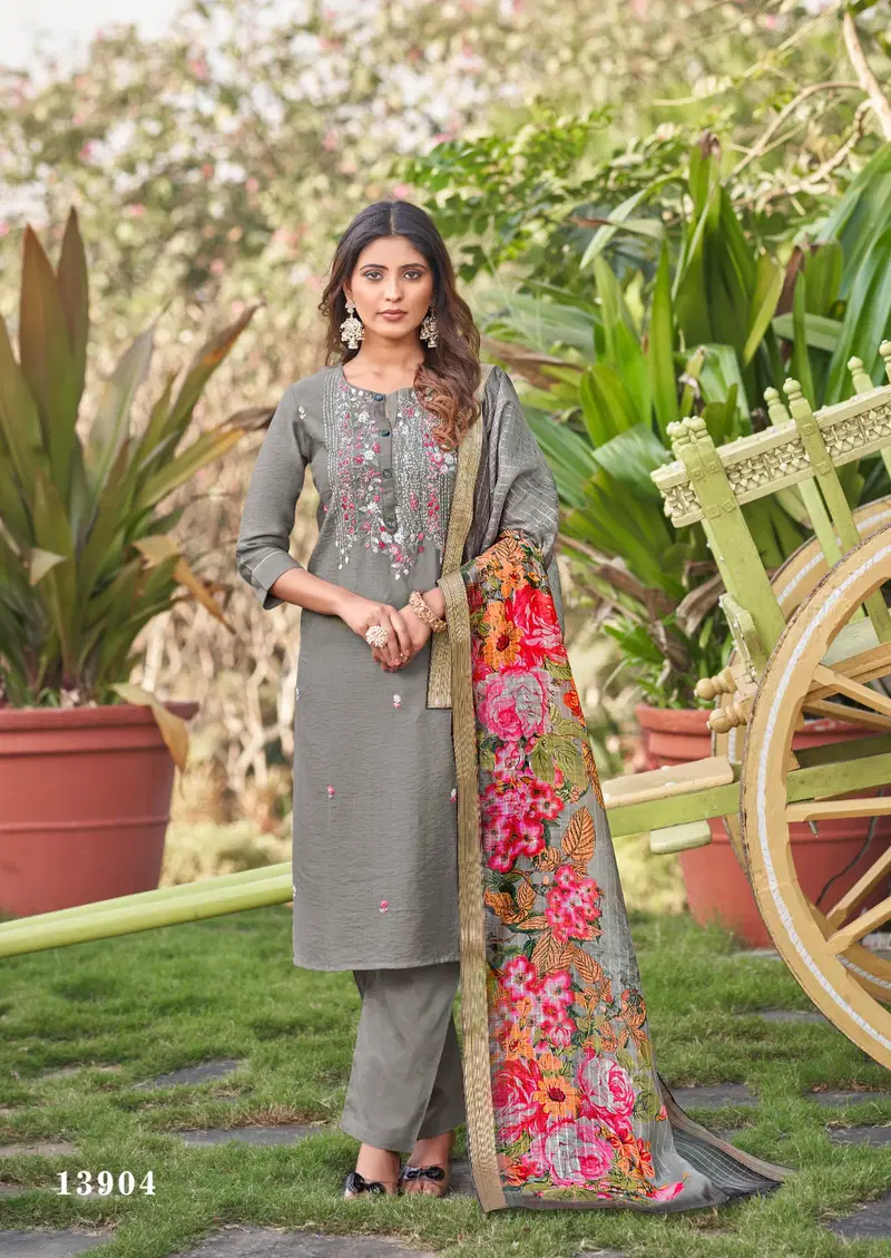 Janki By Kalaroop Viscose Designer Readymade Suits Wholesalers In Delhi